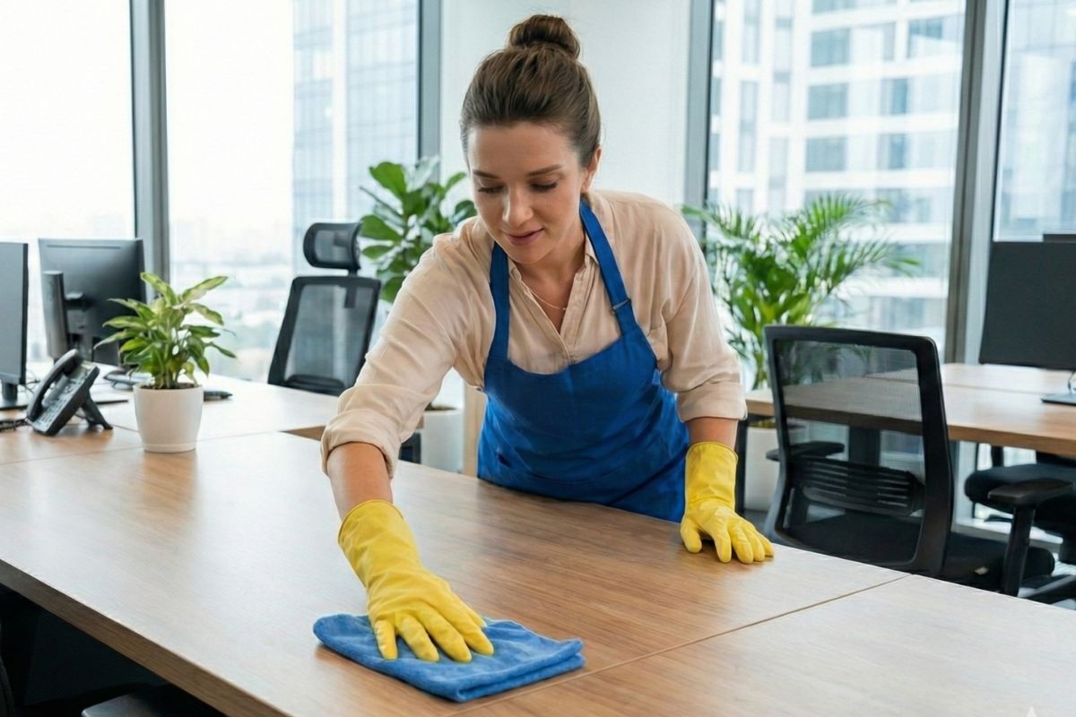 Professional kitchen cleaning