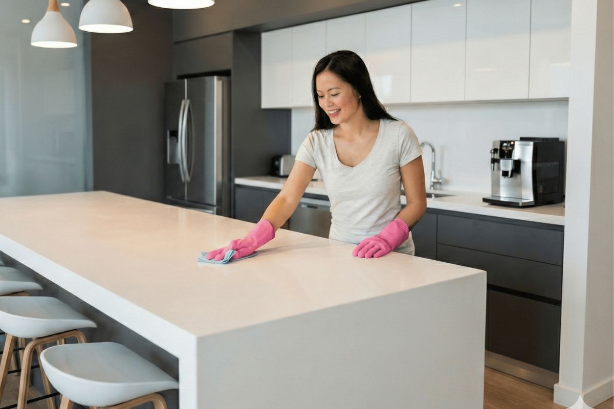 Professional kitchen cleaning